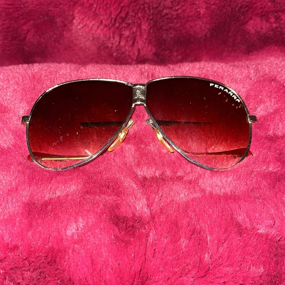 Ferarri roc vintage sunglasses, folding. Very rare and collectible. - Picture 5 of 10